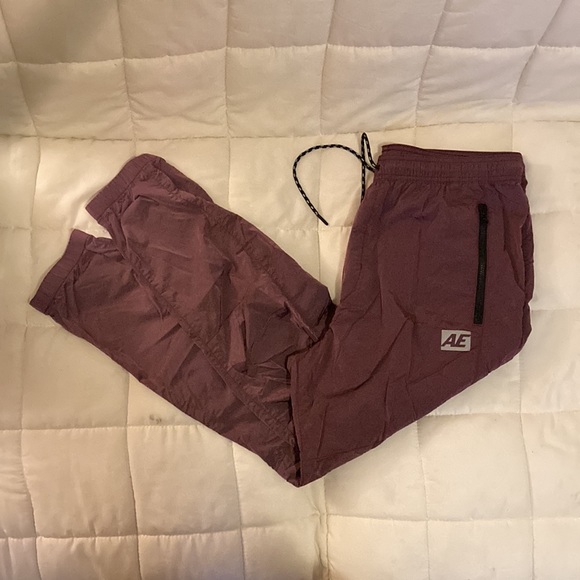 American Eagle Track Joggers - Maroon - Medium - Picture 2 of 6